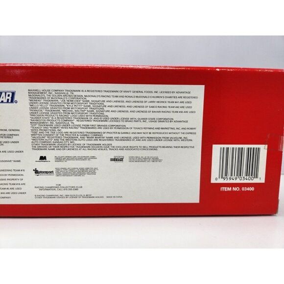 1995 Racing Champions 1:64 Scale Die-Cast Racing Team Transporter #7 Exide - Picture 3 of 14